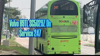 Volvo B9TL Lush Green SG5029Z On Service 247