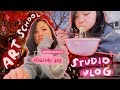 College student vlog as a digital arts major