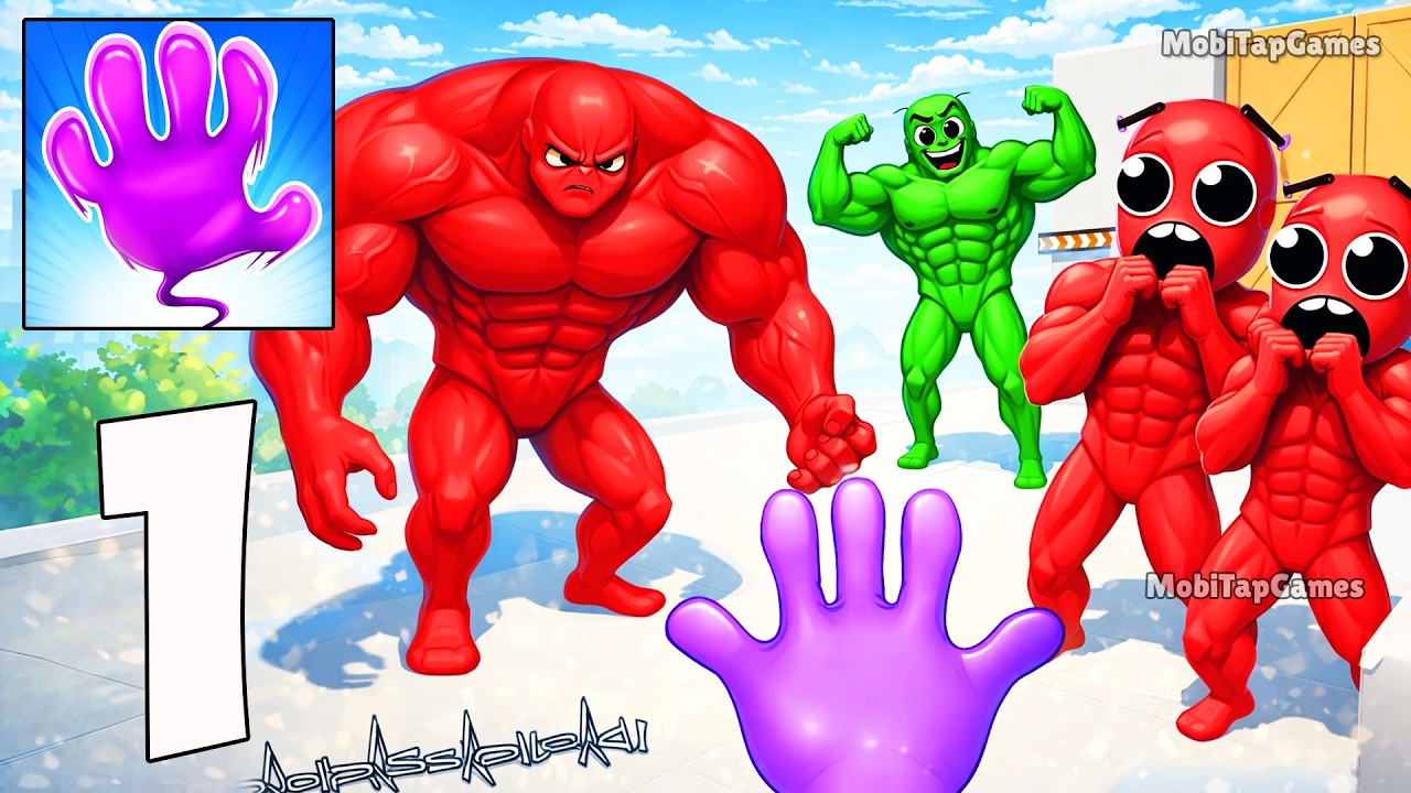 🖐️ Grabby Grab - Gameplay Walkthrough Part 1 - Grab, Throw and Defeat ...