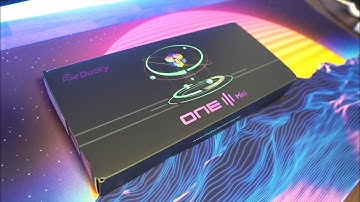 Ducky One 3 Mini Mechanical Keyboard Unboxing ASMR (Daybreak Edition + Sound Test)