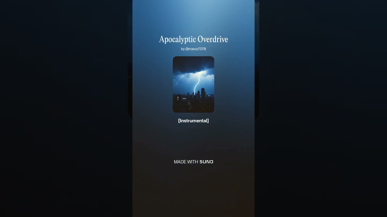 Epic Industrial Metal Instrumental – Fast Powerful Guitar & Synth (Cinematic Rock Background Music)