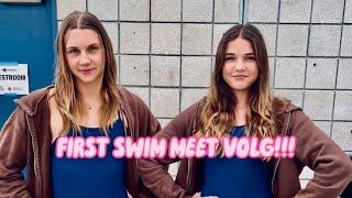 First Swim Meet Vlog!!!!