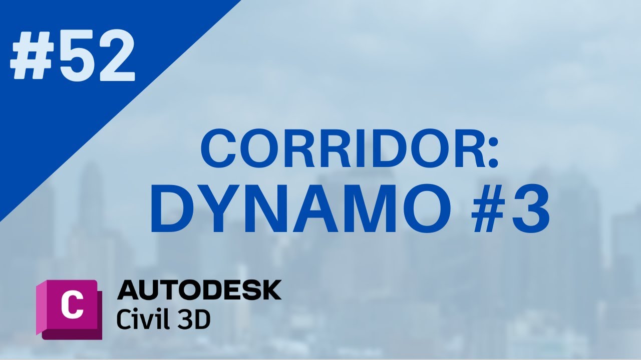 Curso de Civil 3D - Aula 52: Notas de serviço do Corridor criado com Dynamo
