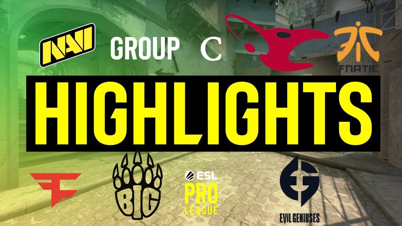 НАВИ ТОП 1? ЛУЧШИЕ МОМЕНТЫ ESL PRO LEAGUE GROUP C