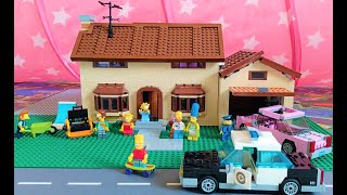 LEGO The Simpsons House 71006 lets take a tour inside. Simpsons Haus von LEGO.