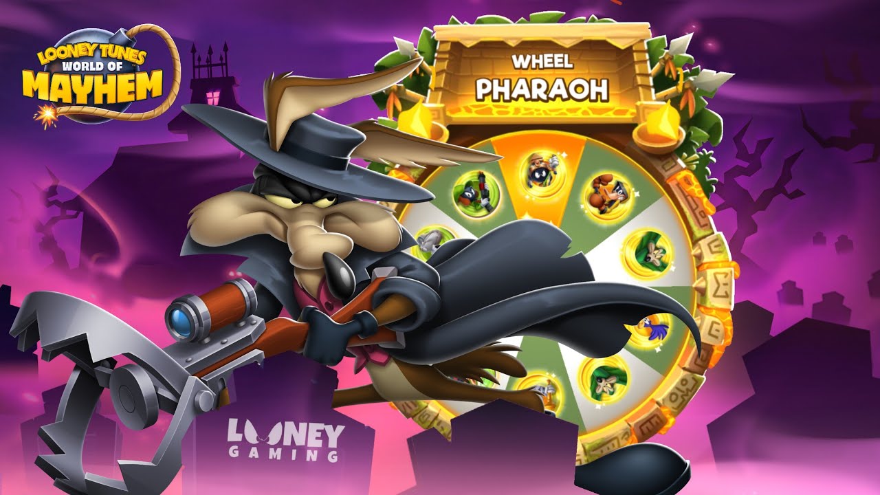 Pharaoh Wheel and New Van Wile - Looney Tunes World of Mayhem