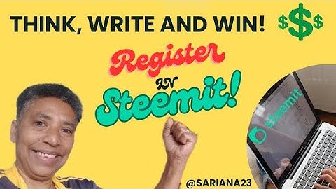 Think, write, and earn. Sign up for Steemit.