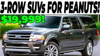 5 BULLETPROOF Full-Size SUVs That CRASHED Below $20K — Buy Before Everyone Wakes Up!