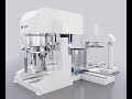 Double planetary mixer powerful dispersing