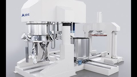 Double Planetary Mixer Powerful Dispersing