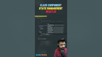 How to create state in a Class Component using ReactJS #reactjs #components #class #shorts