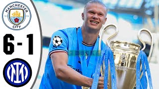 Manchester City vs Inter Milan 6 1 Highlights & All Goals   Champions League Final 2023