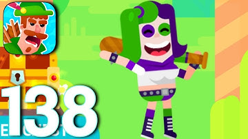 Bowmasters - Part 138 Epic Bad Girl VS All Caracters Gameplay Walktrough (IOS android)