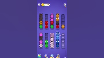 Special Level Kitty Sort 😺 Meow 20 #gameplay #shortgame #short #holi #gaming #duck