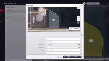 How to add a Scouting Report in FieldOps