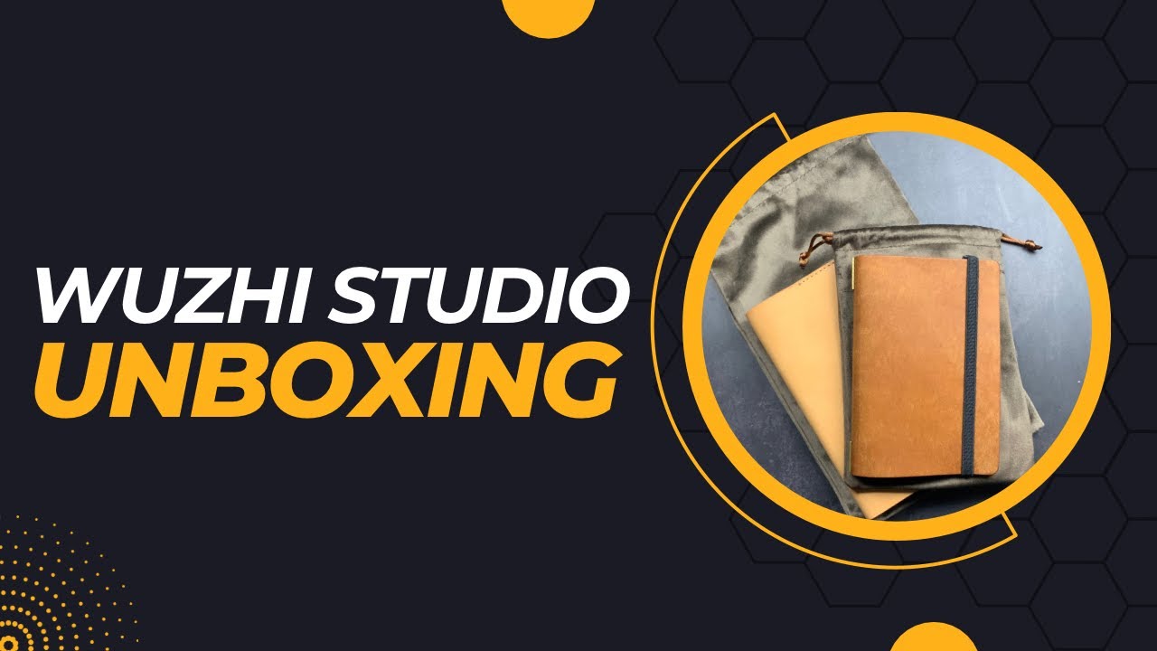 Wuzhi Studio A7 Leather Binder Unboxing & Plotter Comparison