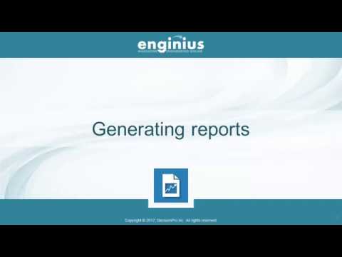 Generating reports in Excel and PowerPoint