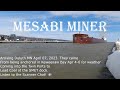 After hiding out from the storm the Mesabi Miner arrived Duluth safe and sound, ready to load coal!