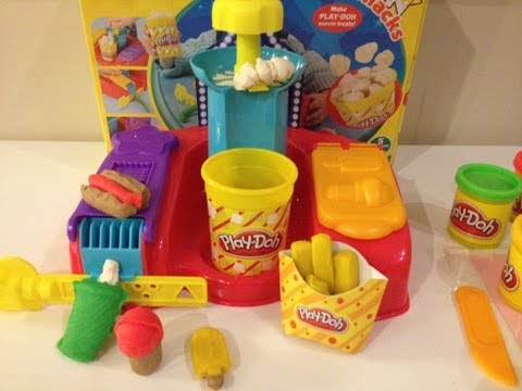 Play Doh Fun Food Movie Snacks Playset PlayDough Toys Play-Doh Snacks The_Engineering_Family