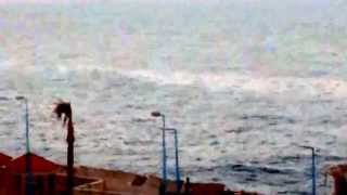 Sea state at 0615 AM 11 10 2015 Sporting, Alexandria, Egypt