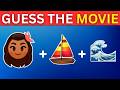 Guess the DISNEY Movie by Emoji 🏰🎬 | Disney Movie Quiz | Disney Emoji Quiz