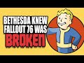 Bethesda Admits Knowing Fallout 76 Was Broken