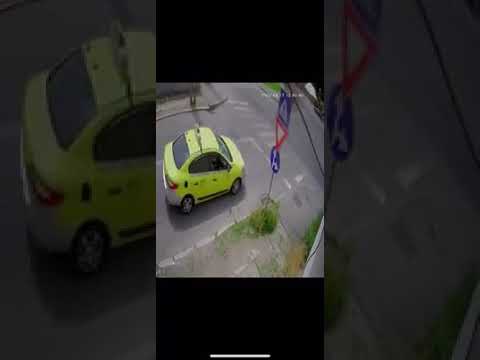 Video accident strada Raului Craiova