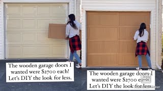 Homemade Garage doors   Custom Wood Garage Door