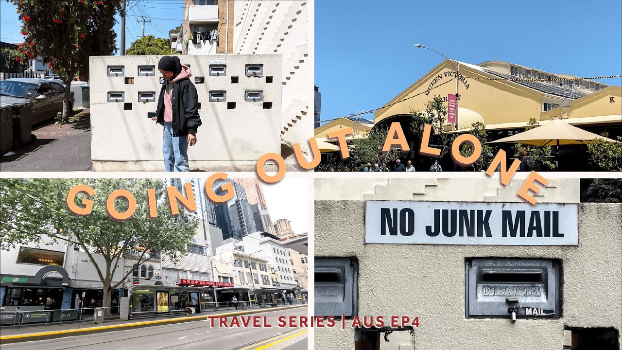 TRAVEL SERIES | AUS EP.4 | First time going out alone in Melbourne ;)