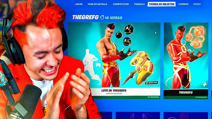 ME EMOCIONO CON MI SKIN DE FORTNITE - TheGrefg
