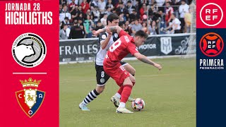 Resumen #PrimeraFederación | Unionistas de Salamanca CF 1-2 CA Osasuna B | Jornada 28, Grupo 1