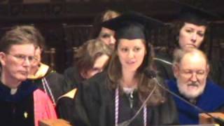 Lizzy's Georgetown Commencement Address 20090516