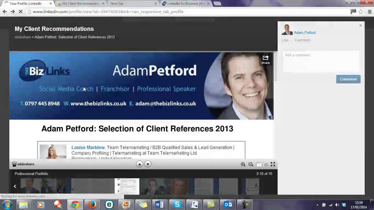 Great LinkedIn Profiles - Adding Visual Content - YouTube