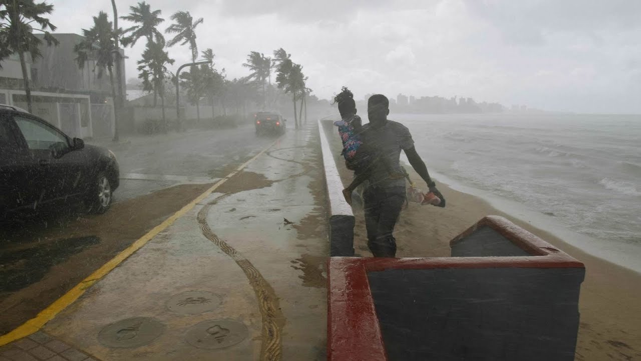 Maria lashes US Virgin Islands as Puerto Rico prepares for impact