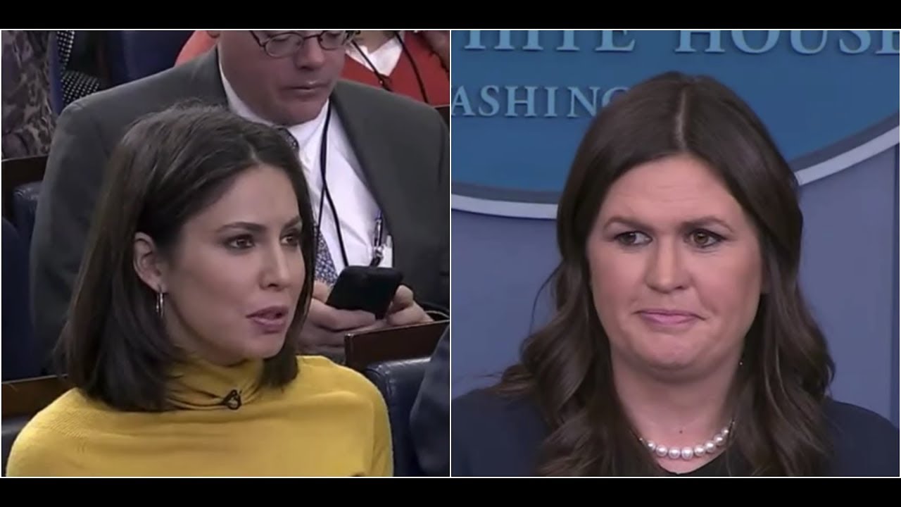 MUST WATCH: Press Secretary Sarah Sanders Gets Asked If Oprah Should Run For President trump amazonia