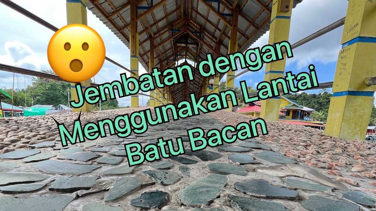 Pulau Bacan (Lantai dari Batu Akik Bacan)