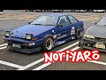 AE86 rain drifting for over 18 minutes on-board