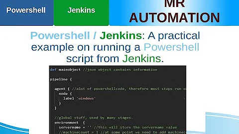 Jenkins and PowerShell