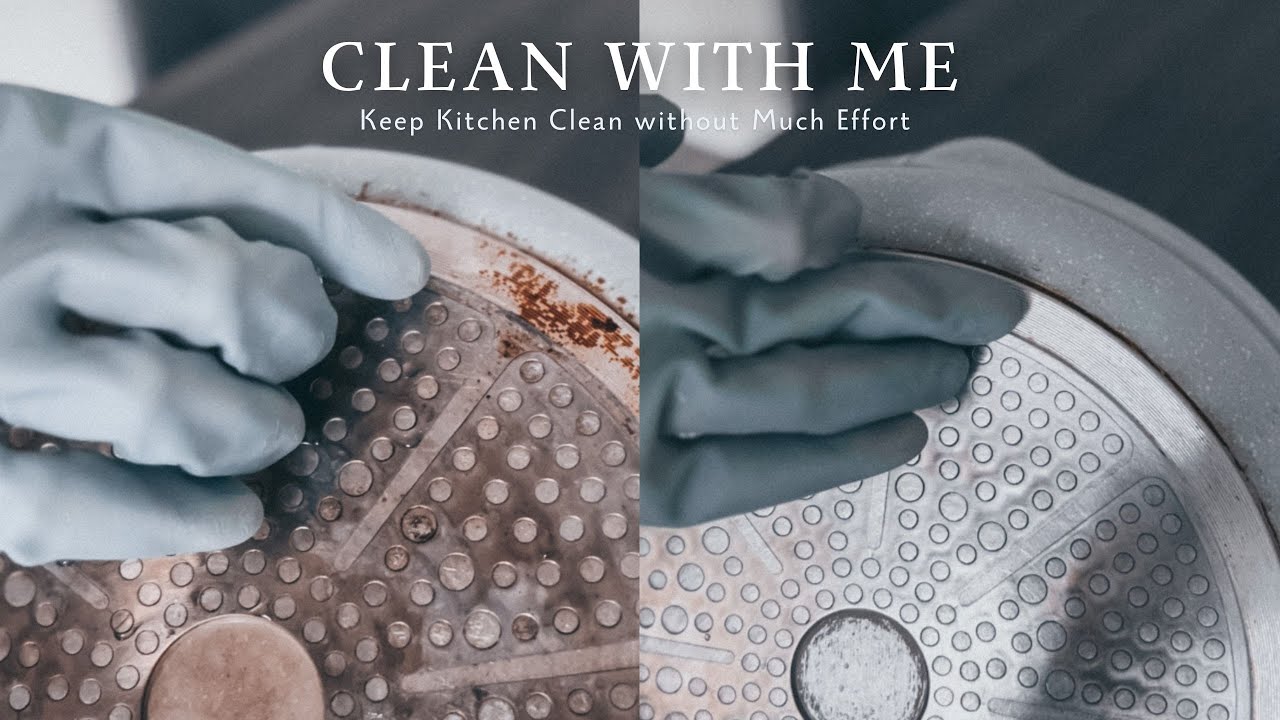How to keep kitchen clean with little effort | | Cleaning Routine