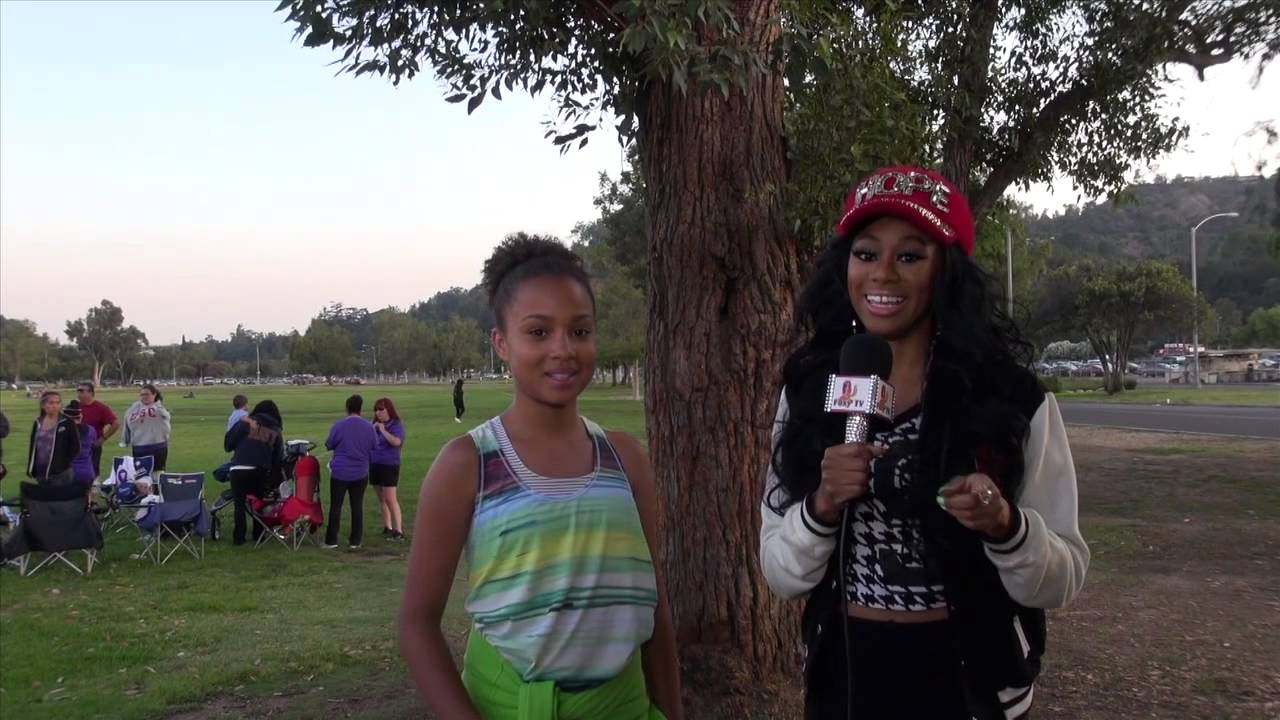 Child Actor Corinne Massiah interviews at the 8th annual 5k Lupus Walk host...