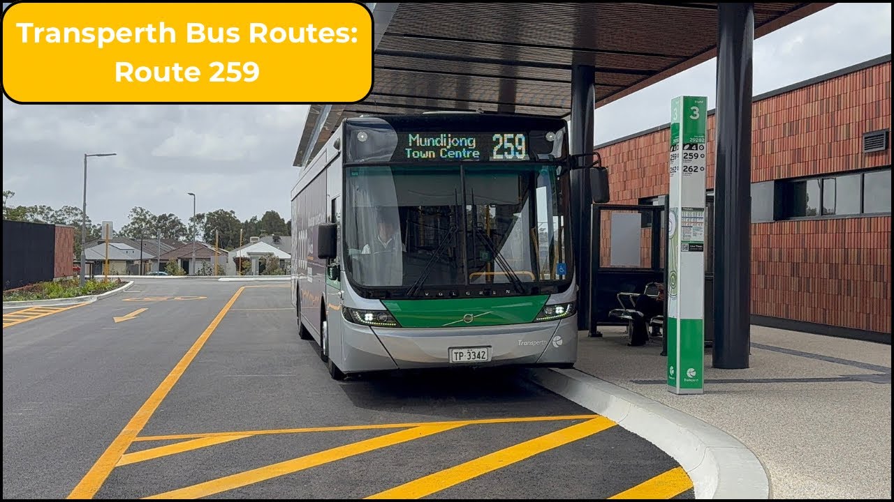 Transperth Bus Routes: Route 259 - YouTube