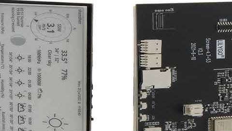 LILYGO® T5 4.7 Inch E-paper V2.3 ESP32-S3 Development Driver Board Display Module Support TF Arduino