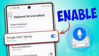 How to Use Google Voice Typing on Samsung Keyboard | Turn ON Google Voice Typing in Samsung