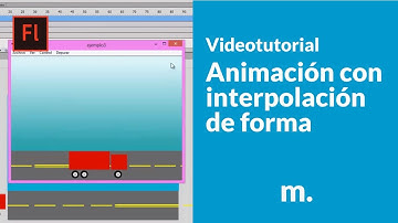 Videotutorial | Animación con interpolación de forma | Adobe Flash