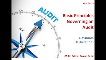 Basic Principles Governing an Audit