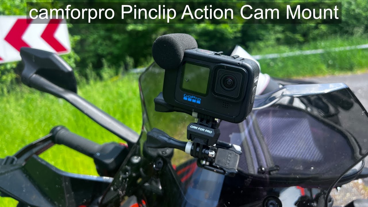 Der neue Camforpro Pinclip - Action Cam Halterung