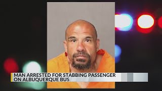 Man arrested following stabbing on ART bus,  per APD