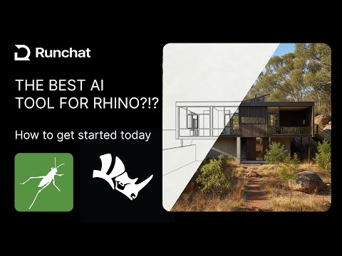 Rhino's AI Upgrade: Instantly Generate Renders, Videos, and 3D Models with Runchat
