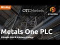 Metals One expands Gold and Uranium strategy across North America