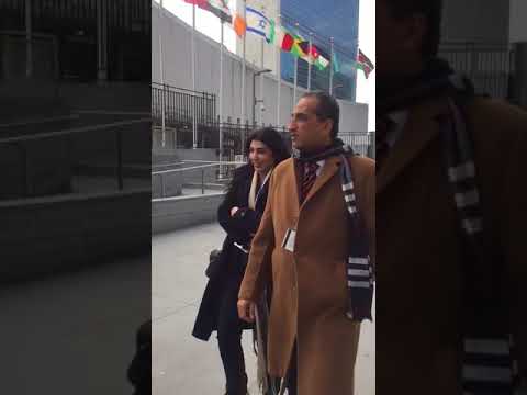 الاذاعي احمد نور رئيس اتحاد الاعلاميين العرب و المبدعين العرب بلأمم المتحدة